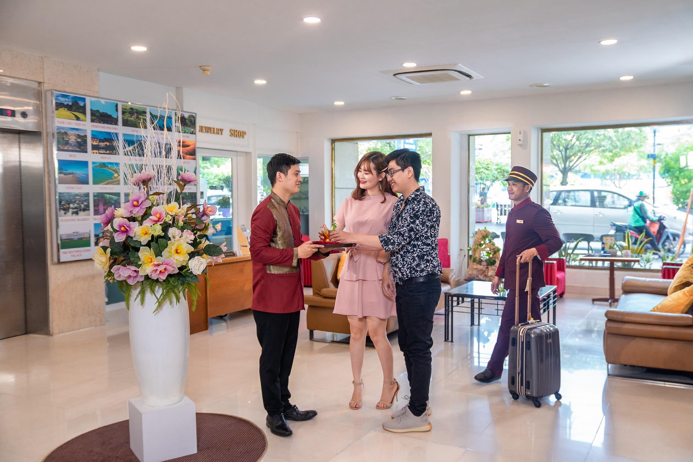 โรงแรมออสการ์ไซ่ง่อน โฮจิมินห์ซิตี้ ภายนอก รูปภาพ